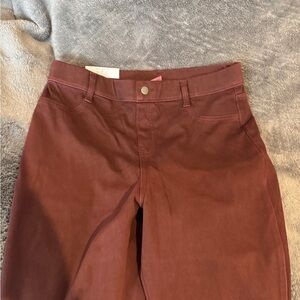 Time and Tru Women's Skinny Jeans in Deep Burgundy